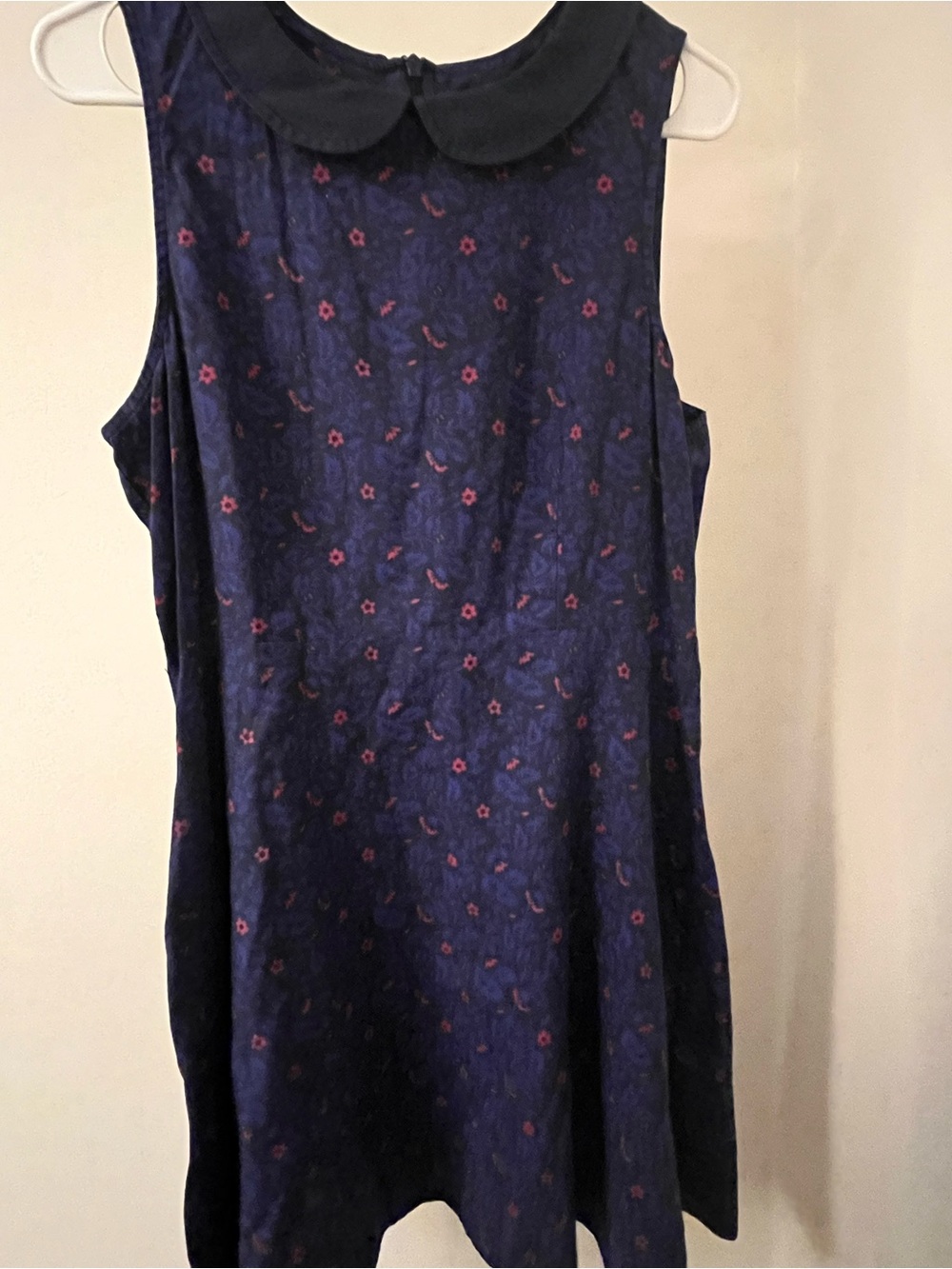 Retro Levi Floral Collared A-line Dress